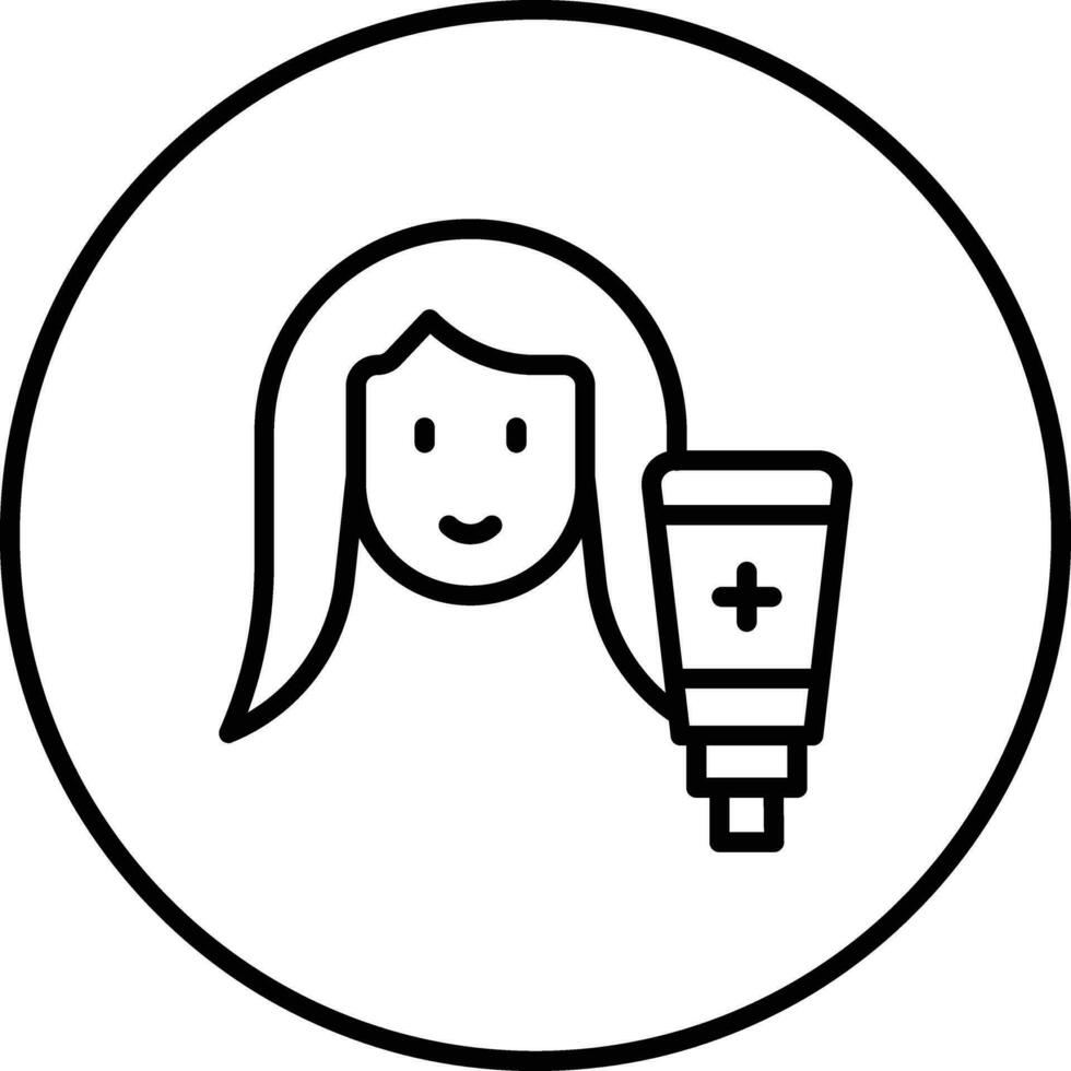 Hair Treatment Vector Icon