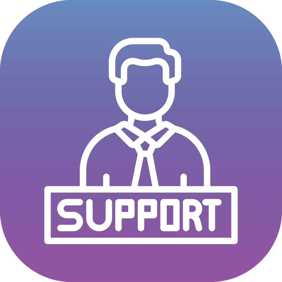 Technical Support Vector Icon
