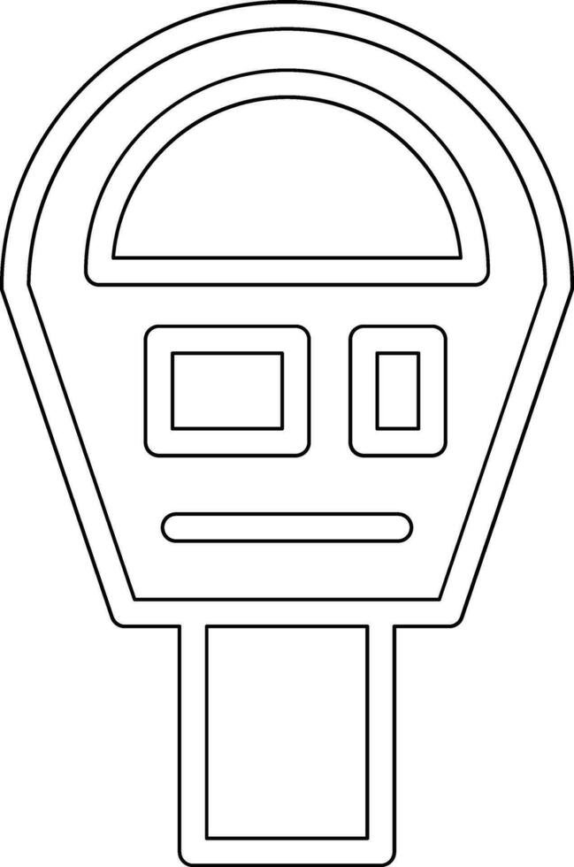 Parking Meter Vector Icon