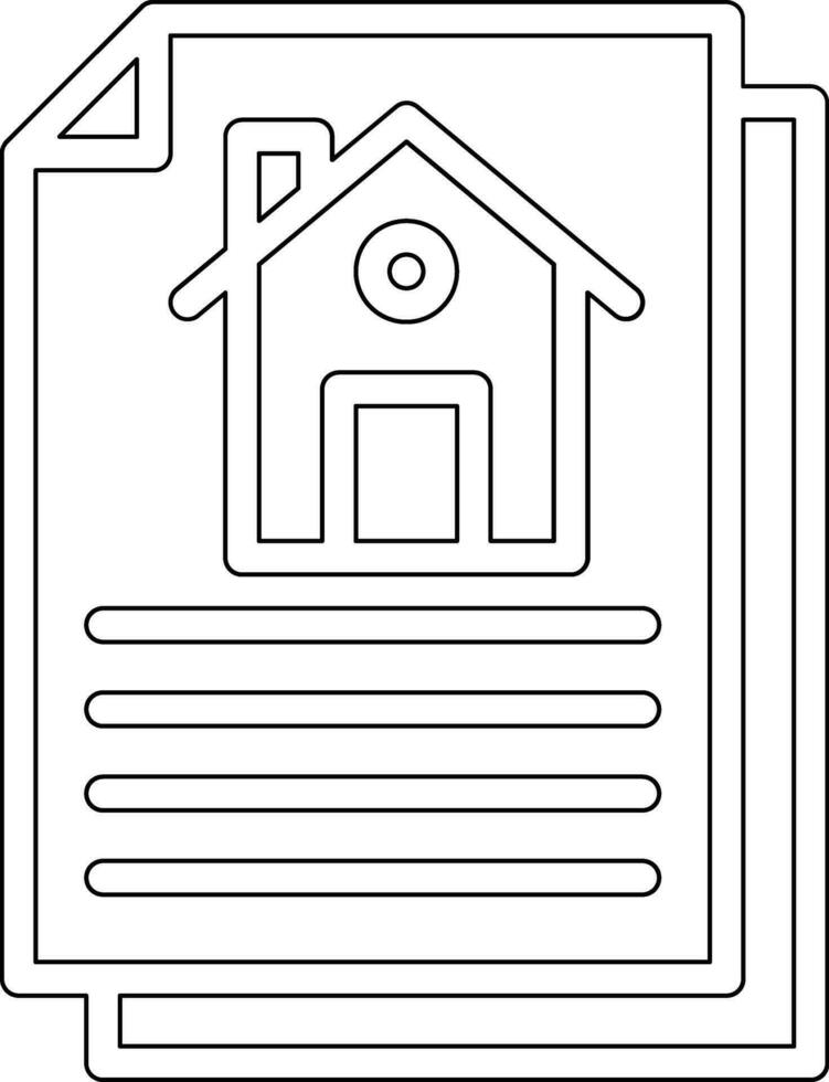 Property Agreement Vector Icon