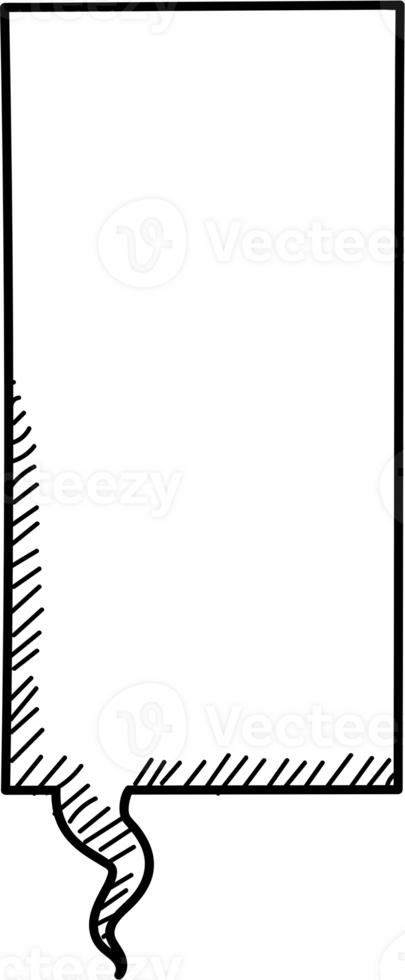 Black and white color speech bubble balloon, icon sticker memo keyword planner text box banner, flat png transparent element design