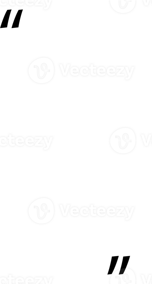 Black and white speech bubble balloon with quotation marks, icon sticker memo keyword planner text box banner, flat png transparent element design