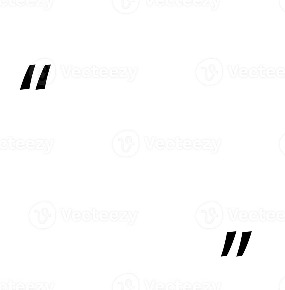 Black and white speech bubble balloon with quotation marks, icon sticker memo keyword planner text box banner, flat png transparent element design