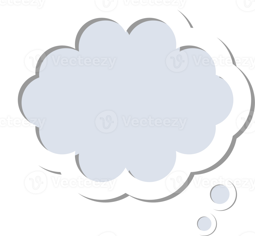 speech bubble balloon icon sticker memo keyword planner text box banner, flat png transparent element design