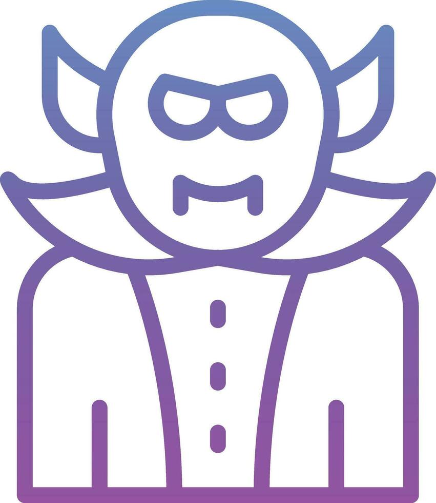 Dracula Vector Icon