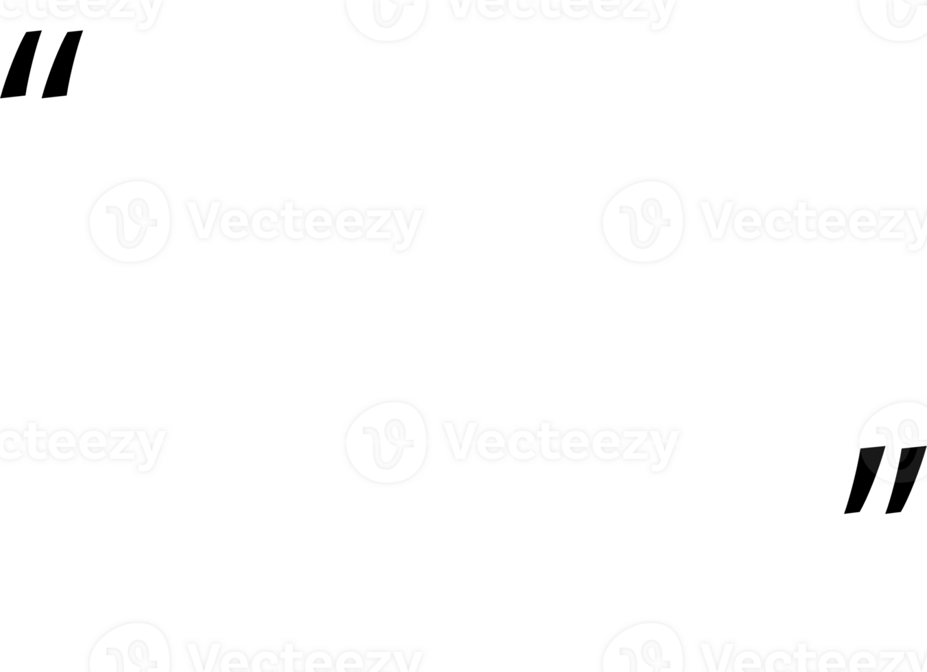 Black and white speech bubble balloon with quotation marks, icon sticker memo keyword planner text box banner, flat png transparent element design