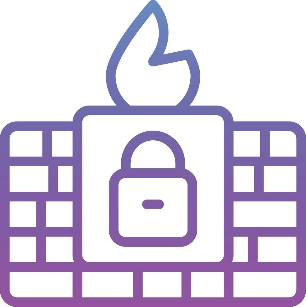 Firewall Vector Icon