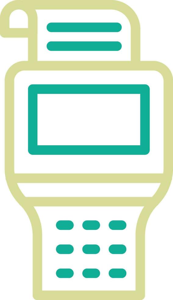 icono de vector de terminal pos