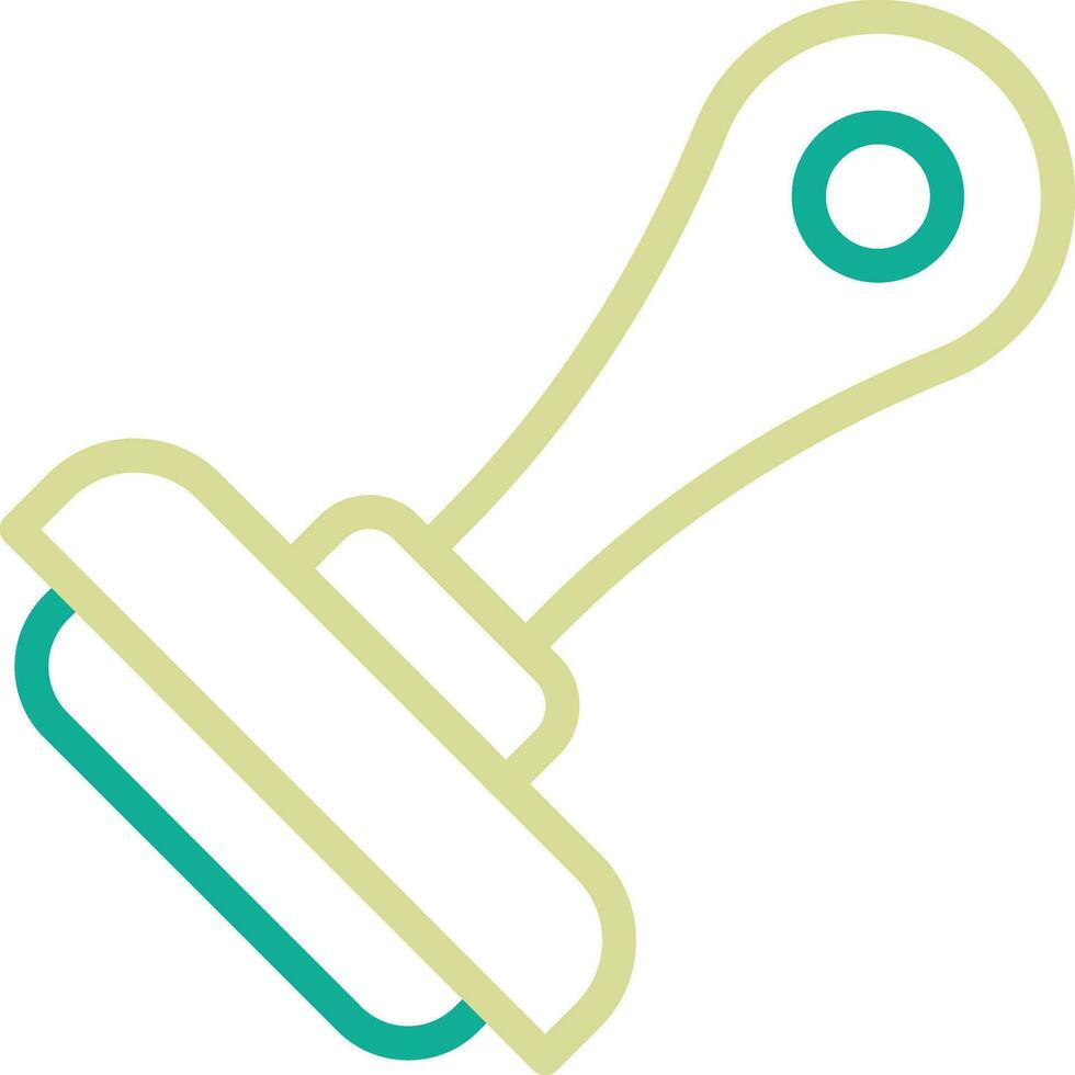 Rubber Stamp Vector Icon