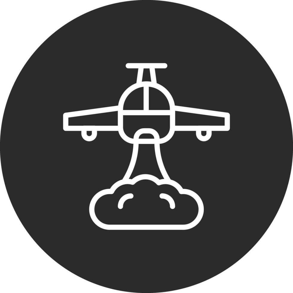 Firefighter Plane Vector Icon