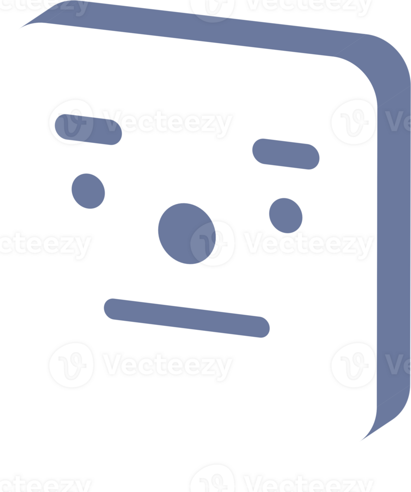 Icon emoji emoticon expression 3d speech bubble balloon icon sticker memo keyword planner text box banner, flat png transparent element design