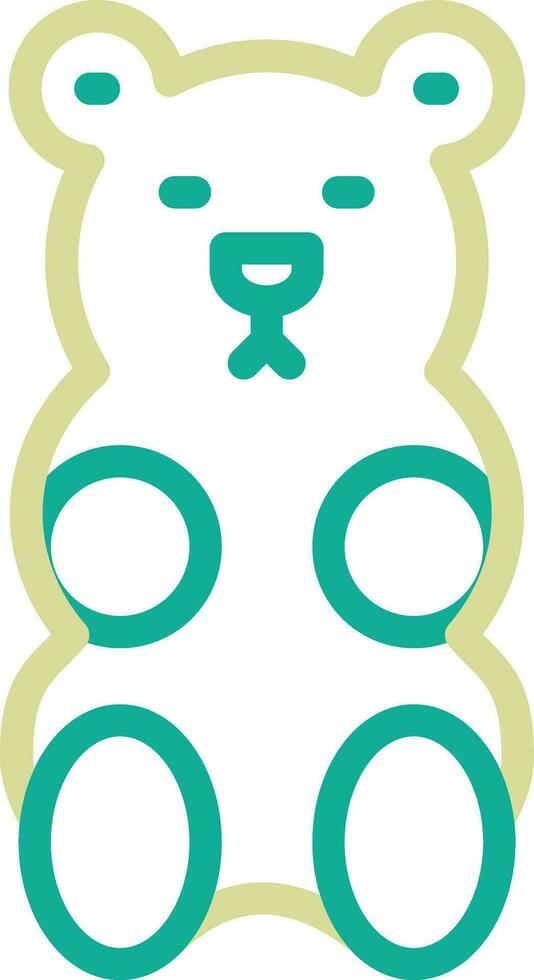 Gummy Bear Vector Icon