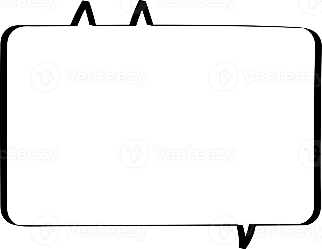 Animal pet cat Black and white speech bubble balloon, icon sticker memo keyword planner text box banner, flat png transparent element design