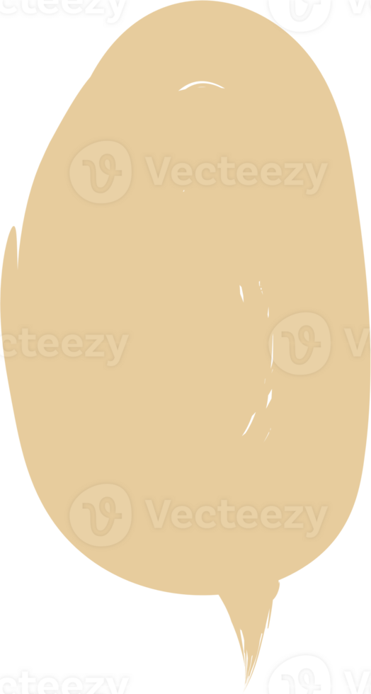 kleurrijk pastel geel kleur toespraak bubbel ballon, icoon sticker memo trefwoord ontwerper tekst doos banier, vlak PNG transparant element ontwerp