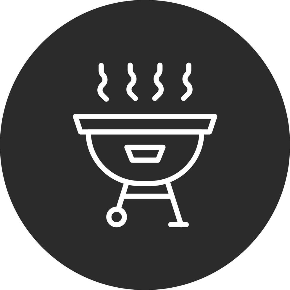 icono de vector de barbacoa