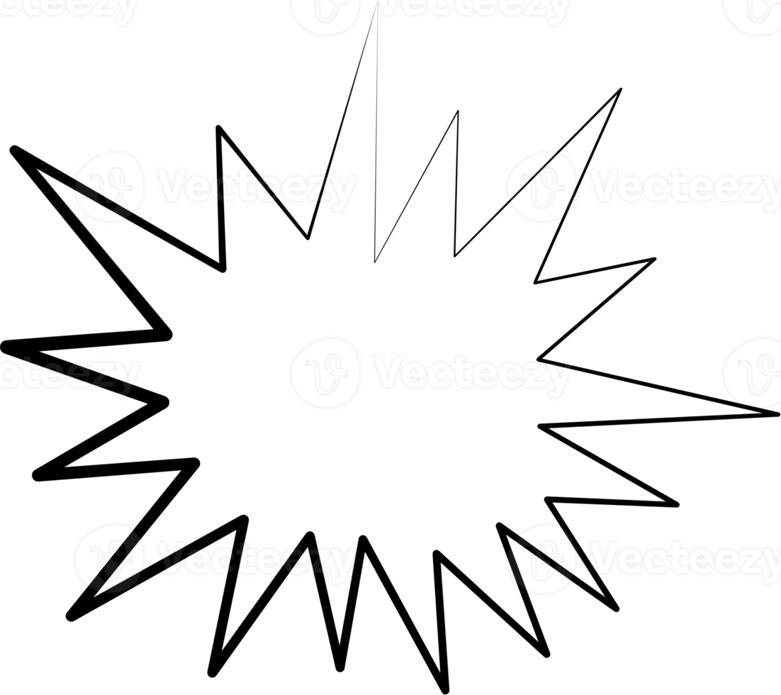 Black and white speech bubble balloon, icon sticker memo keyword planner text box banner, flat png transparent element design