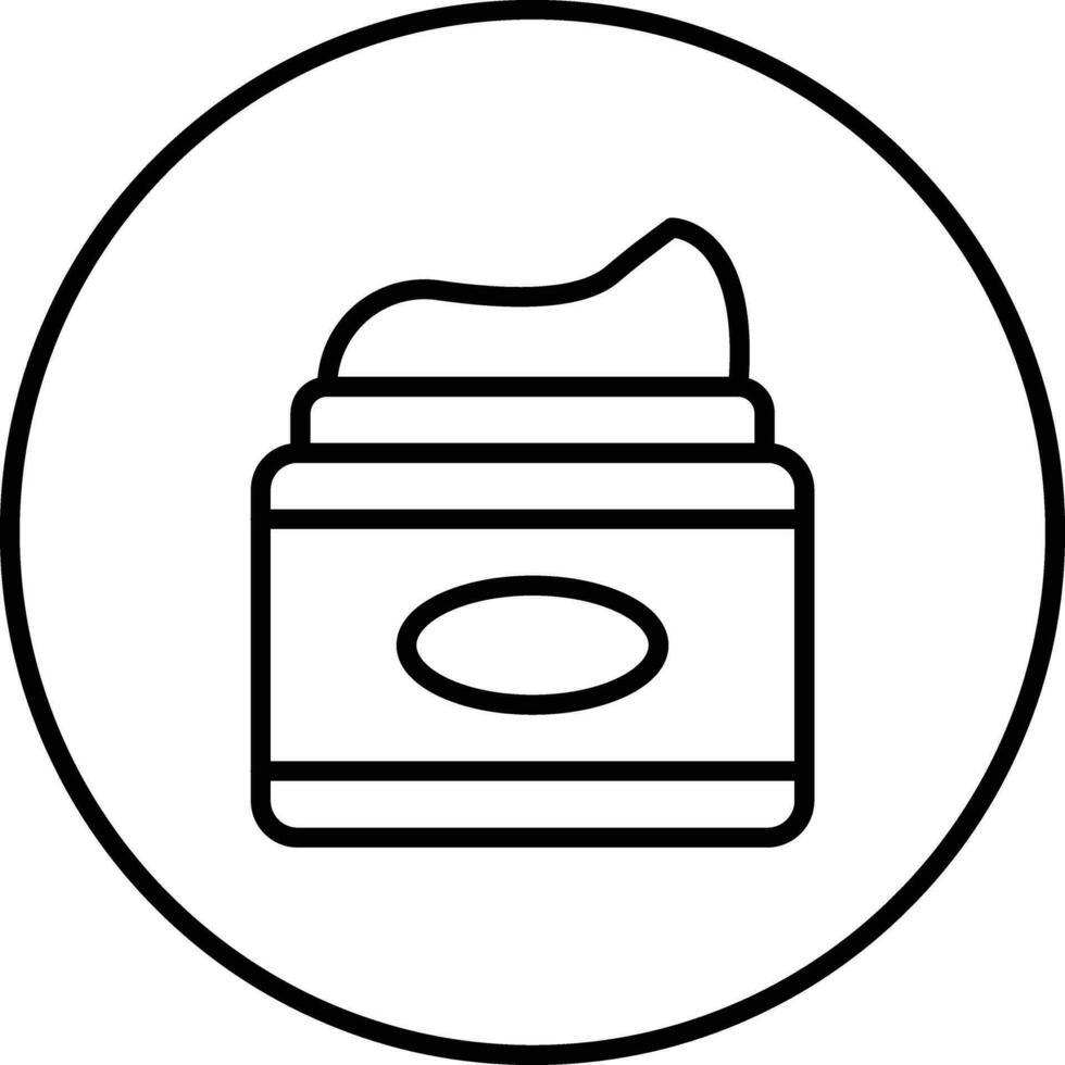 Cream Vector Icon