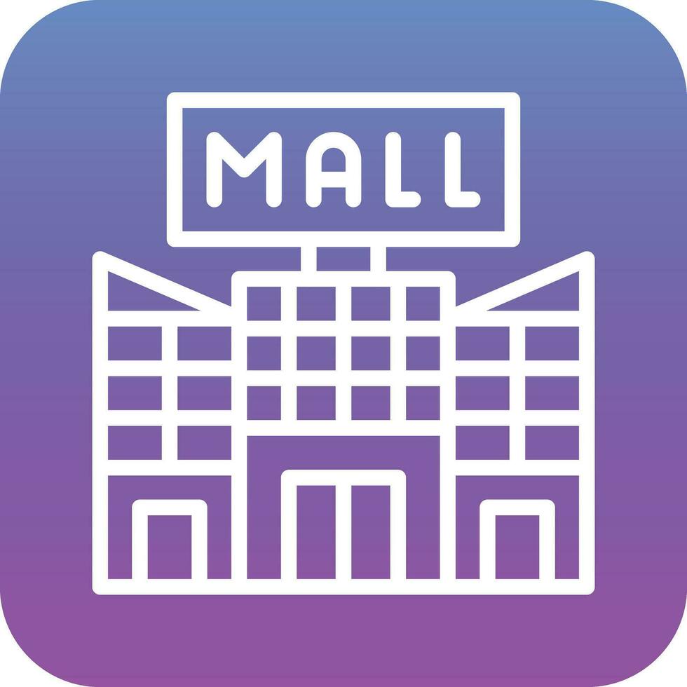 icono de vector de centro comercial