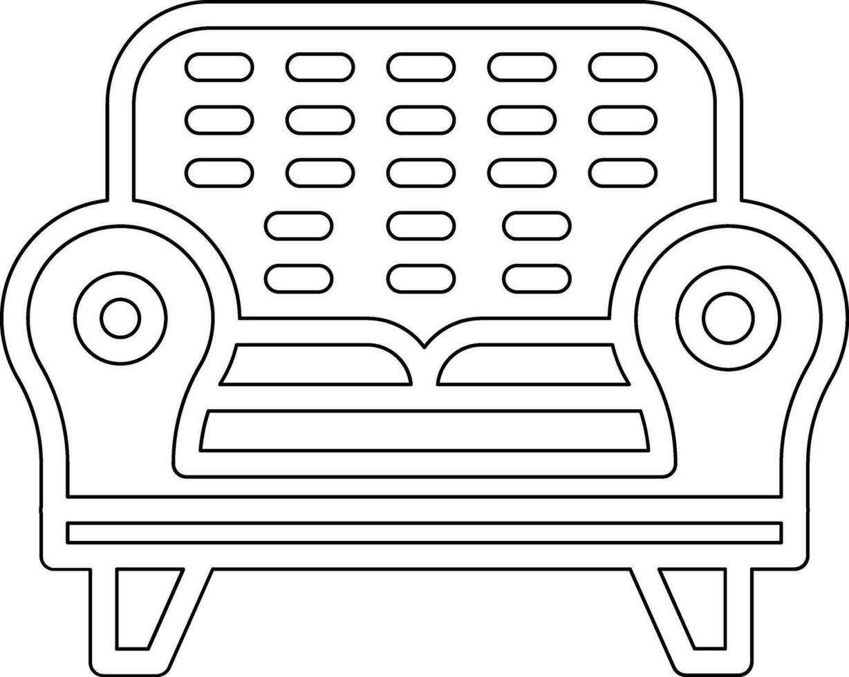 Sofa Vector Icon