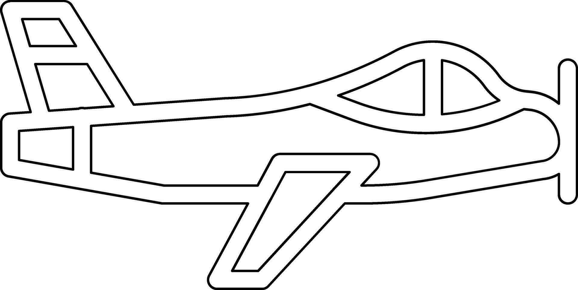 Aircraft Vector Icon
