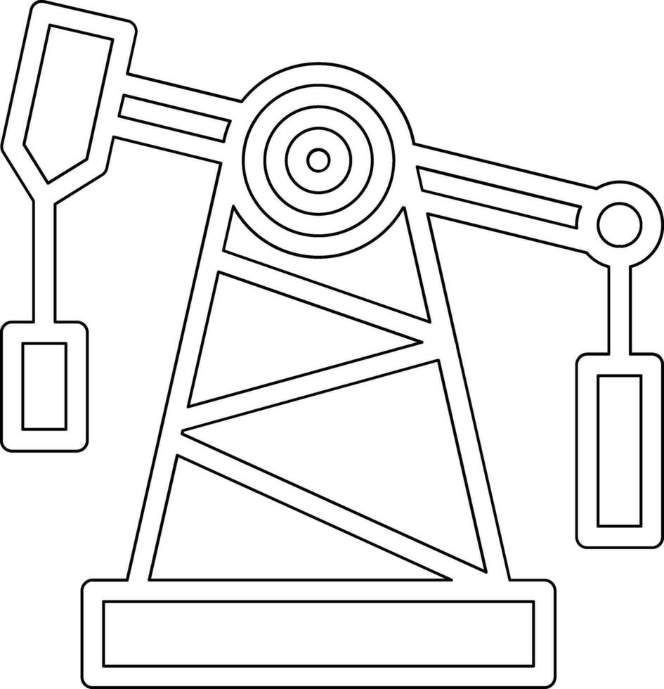 icono de vector de bomba de aceite