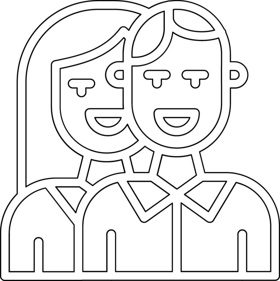 Couple Vector Icon