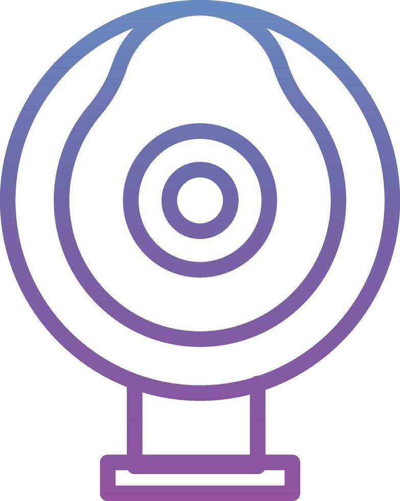 Round Webcam Vector Icon