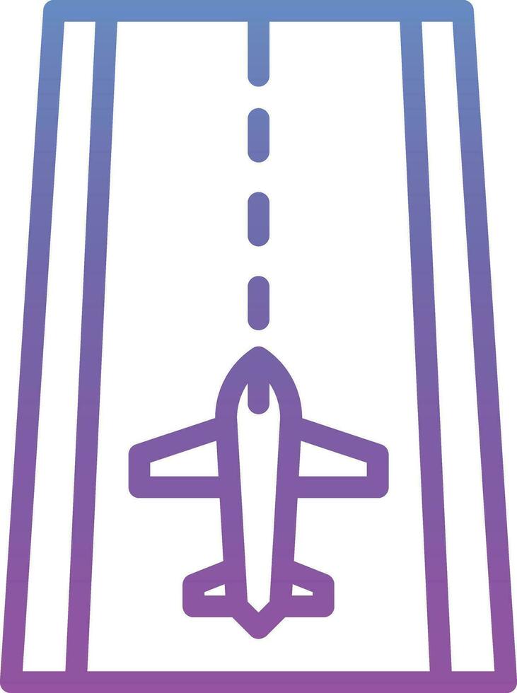 Runway Vector Icon