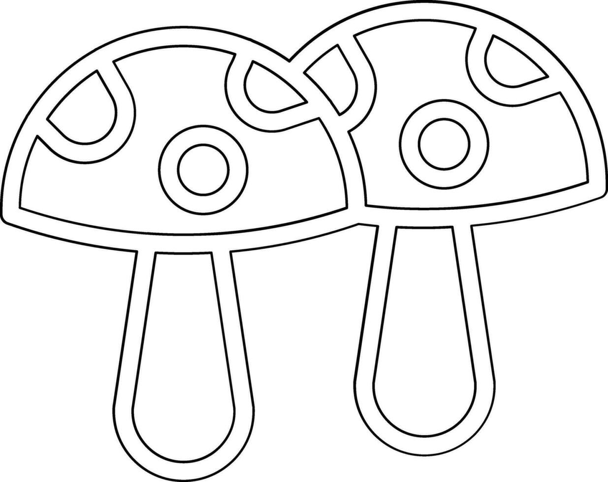 Mushroom Vector Icon