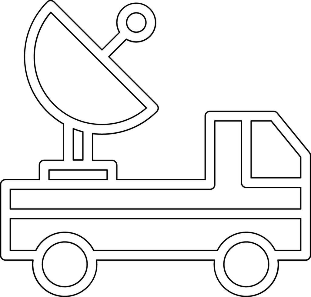 Ejército antena vector icono