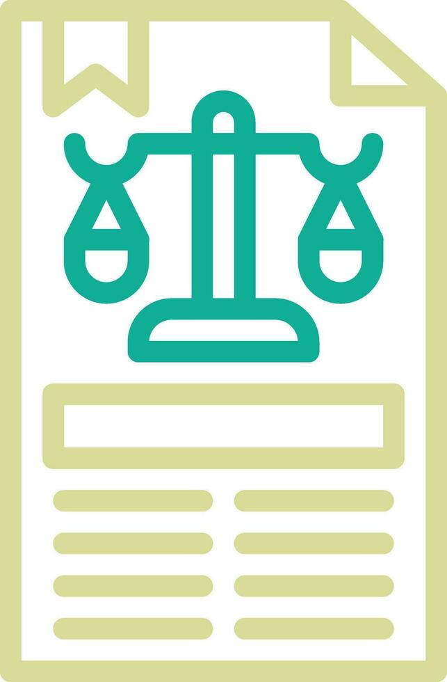 Legal Documents Vector Icon