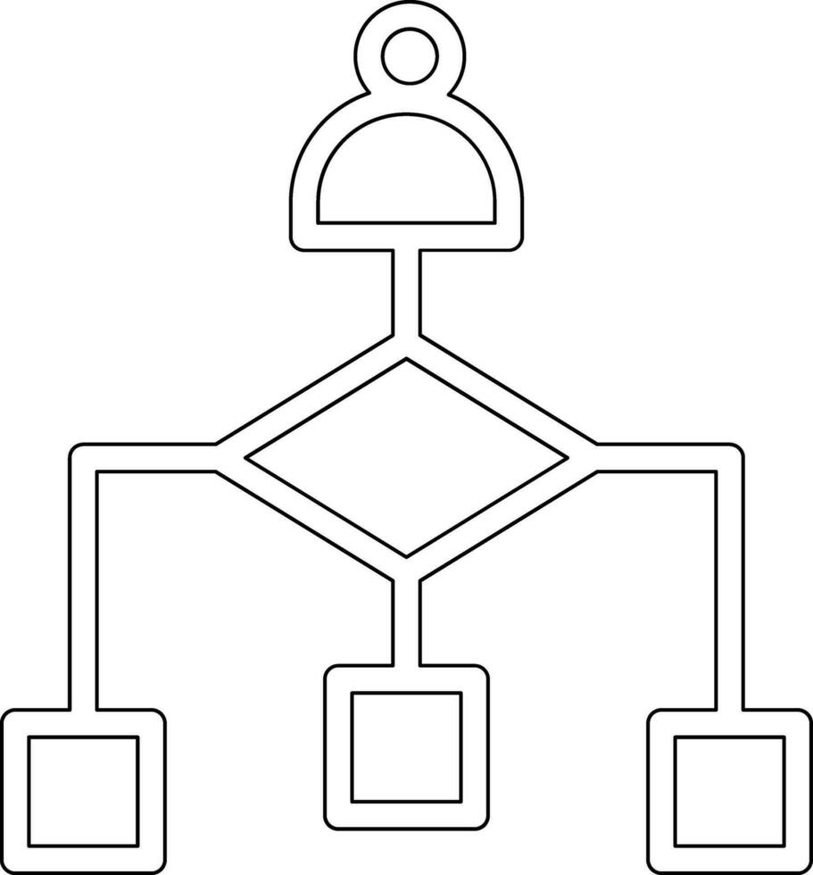 Hierarchy Vector Icon