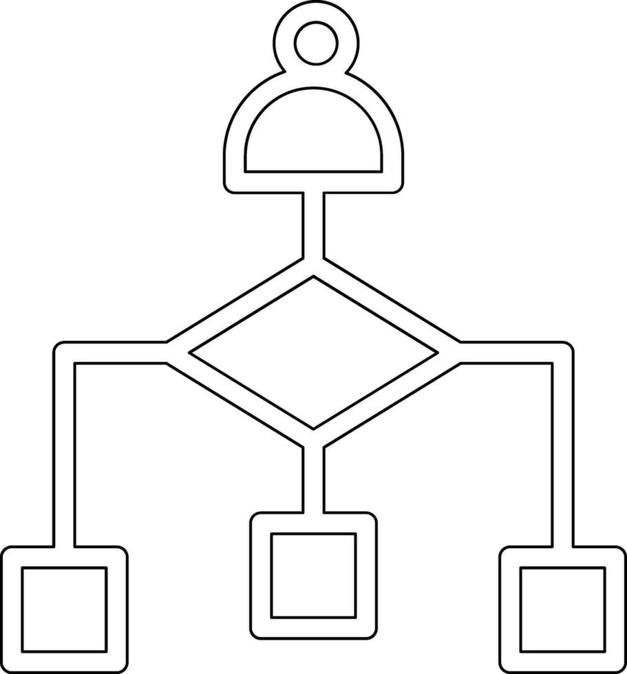 Hierarchy Vector Icon