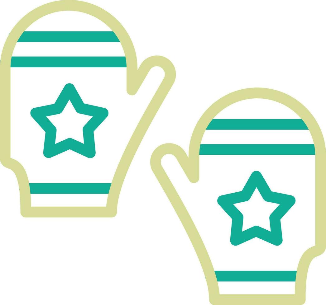 Baby Gloves Vector Icon