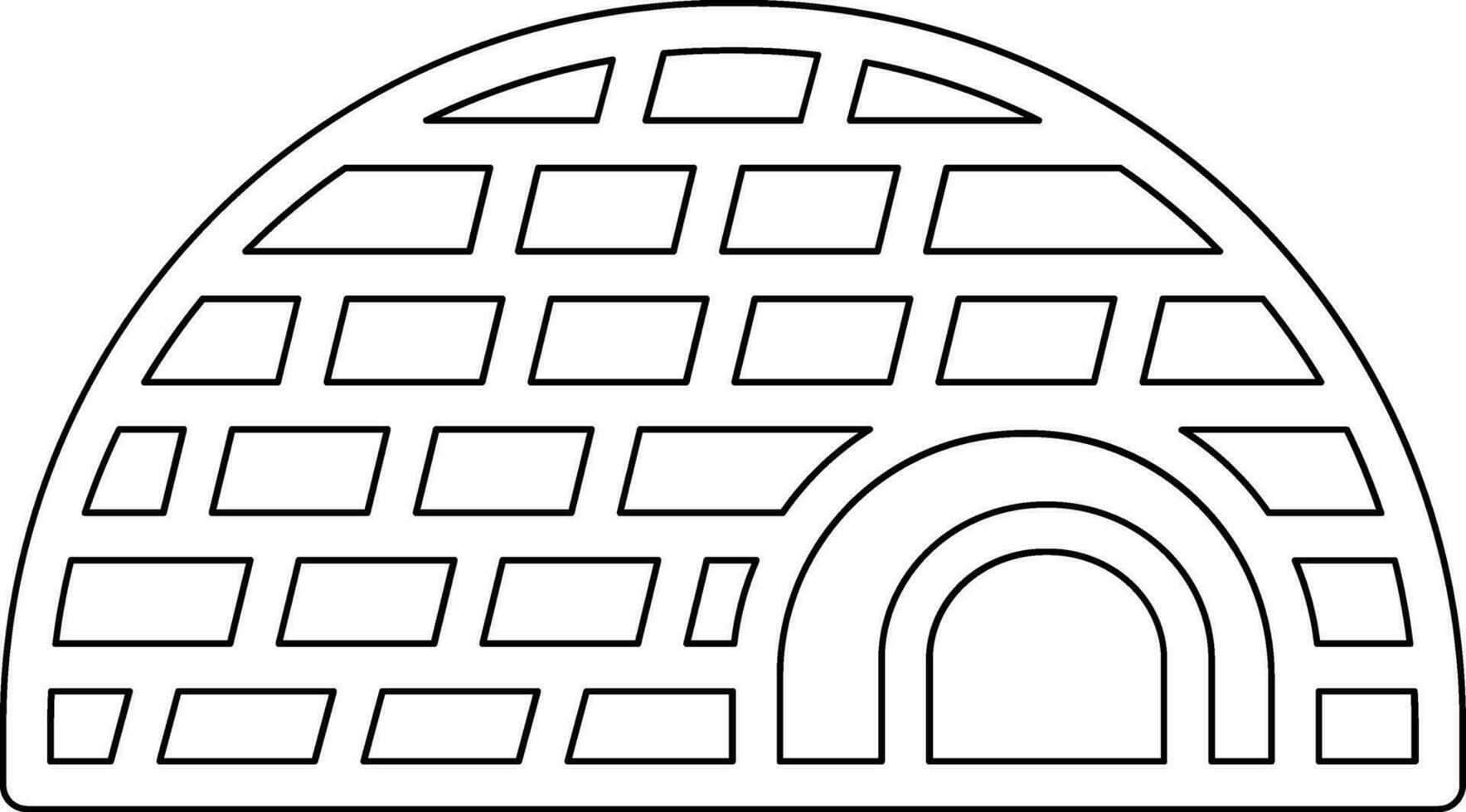 Igloo Vector Icon