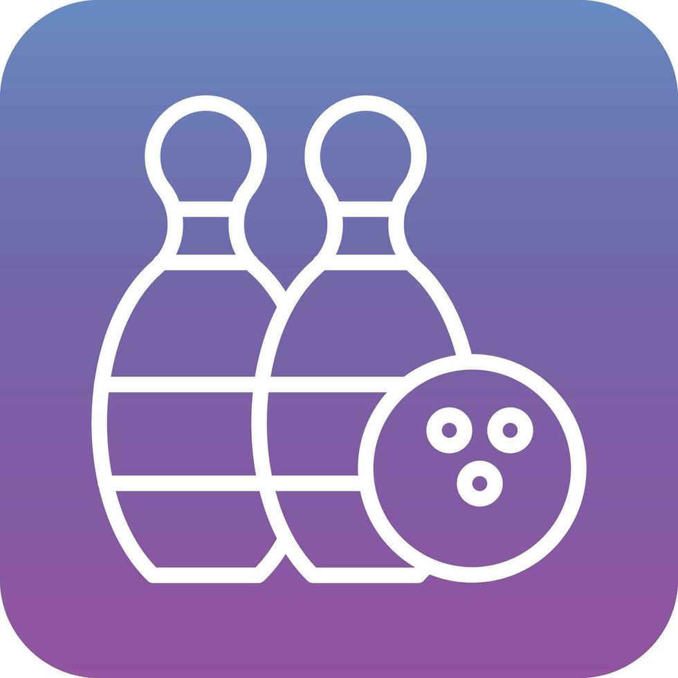 Bowling Vector Icon