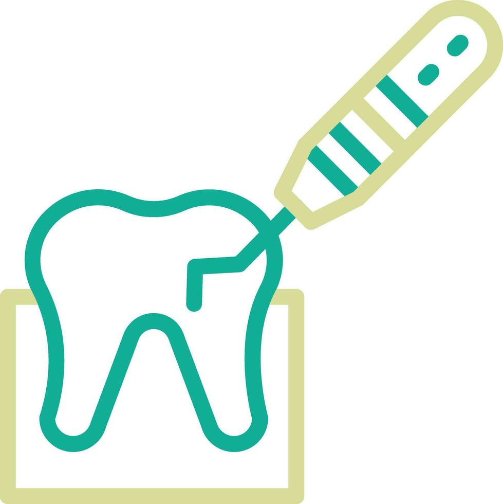 Tooth Scaling Vector Icon