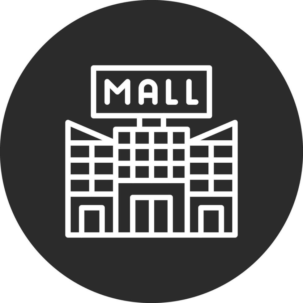 icono de vector de centro comercial