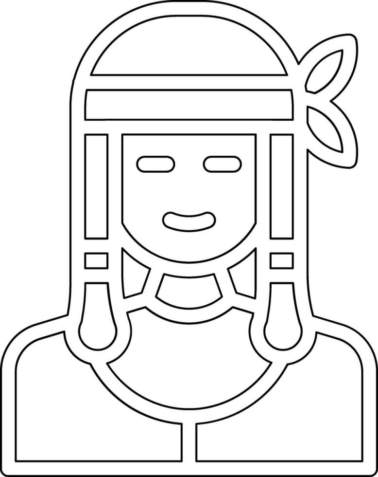 Native American Vector Icon