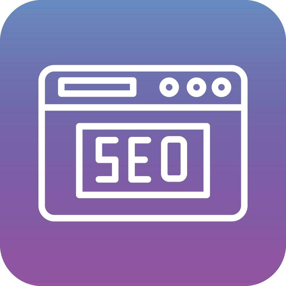 Website SEO Vector Icon