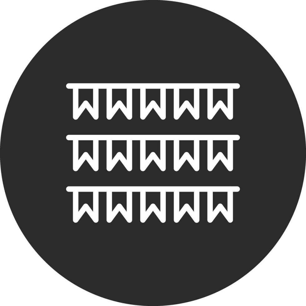 Bunting Vector Icon