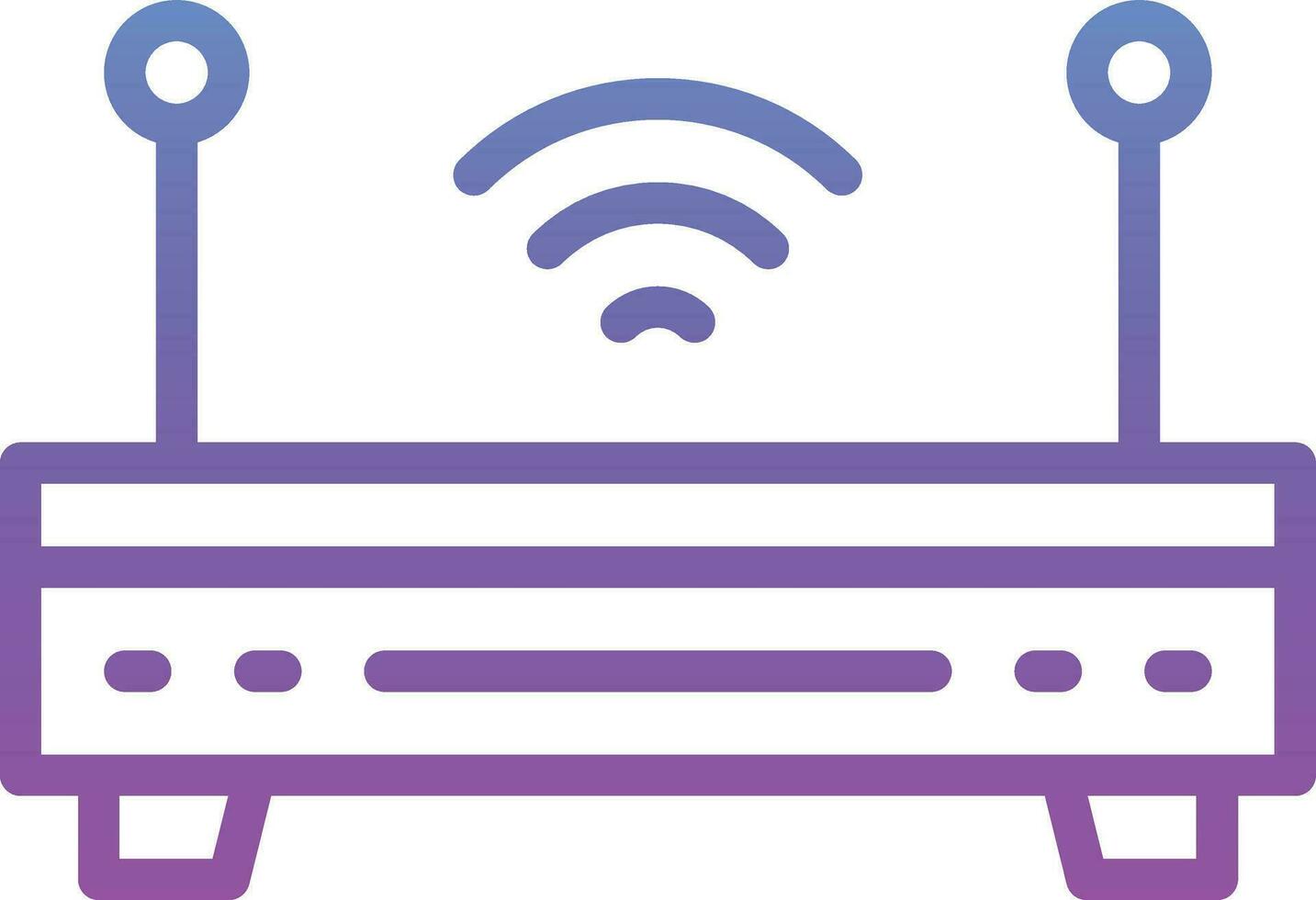 Wireless Router Vector Icon