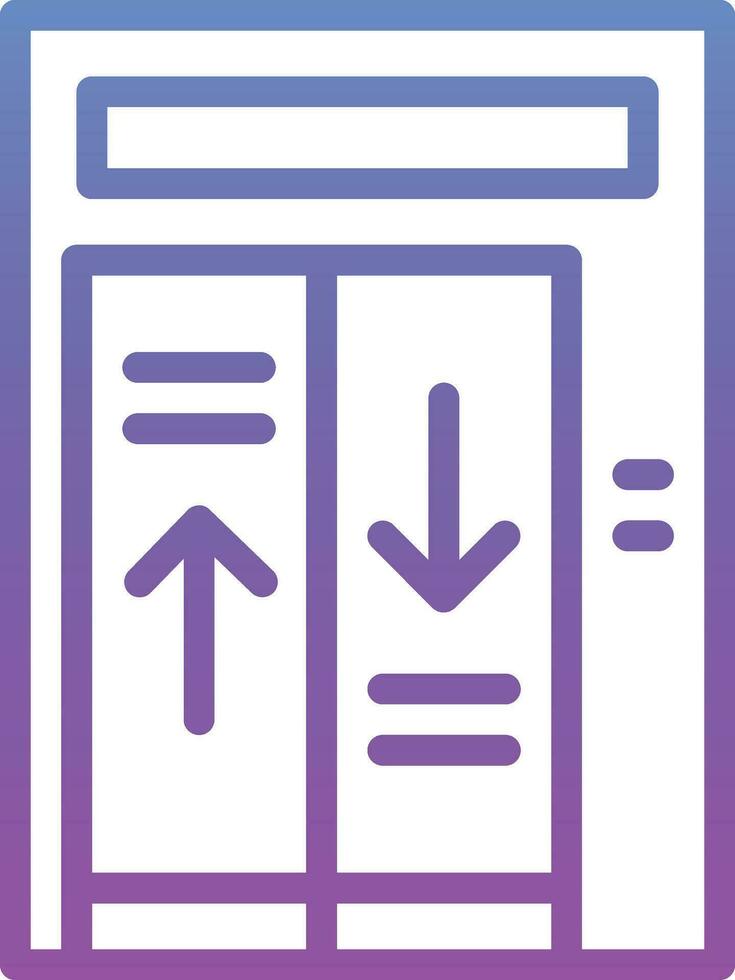 Elrvator Vector Icon