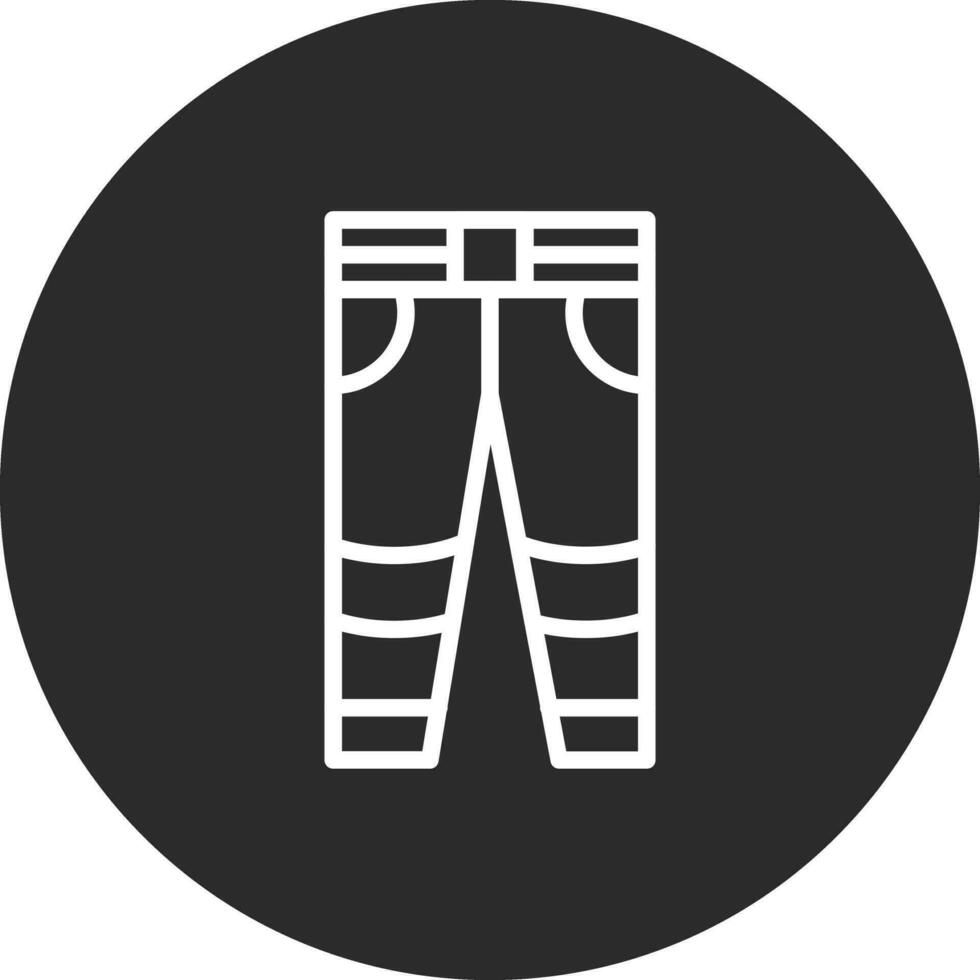 Firefighter Pants Vector Icon