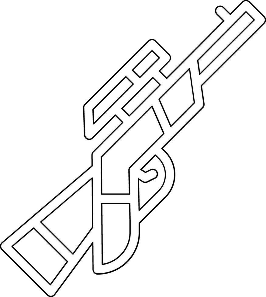 Sniper Rifle Vector Icon