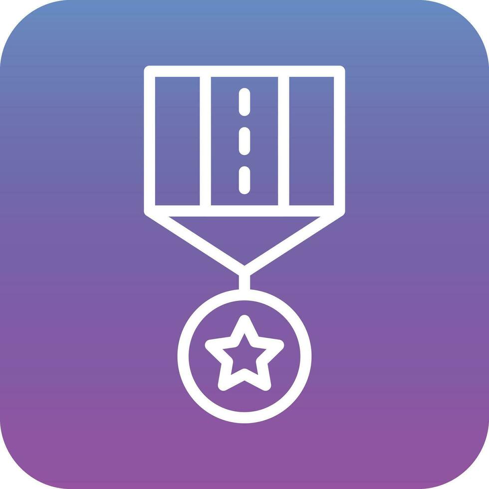 Army Medal Vector Icon