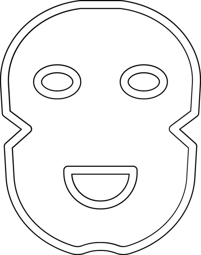 Face Mask Vector Icon