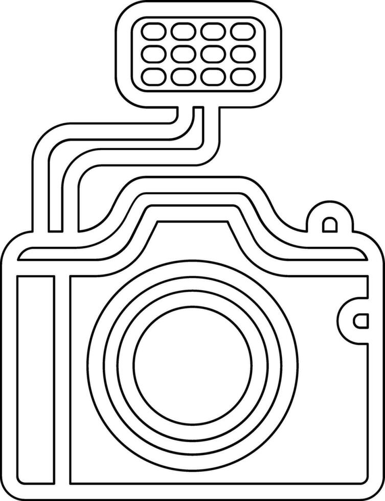 Led Camera Vector Icon