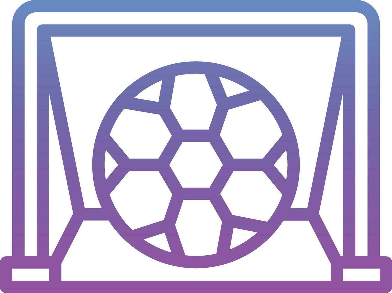 Football Goal Vector Icon