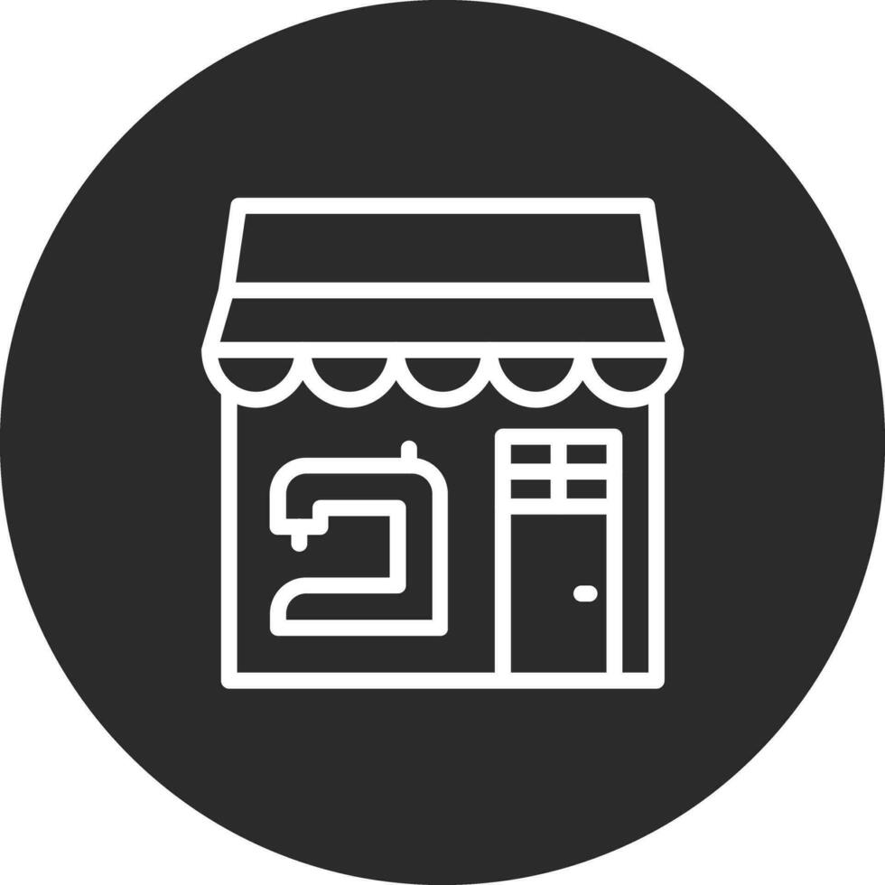 Tailor Shop Vector Icon